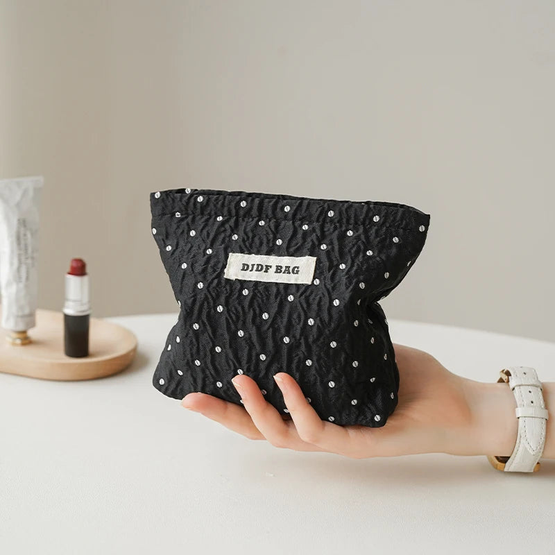 Retro Pattern Zipper pouch
