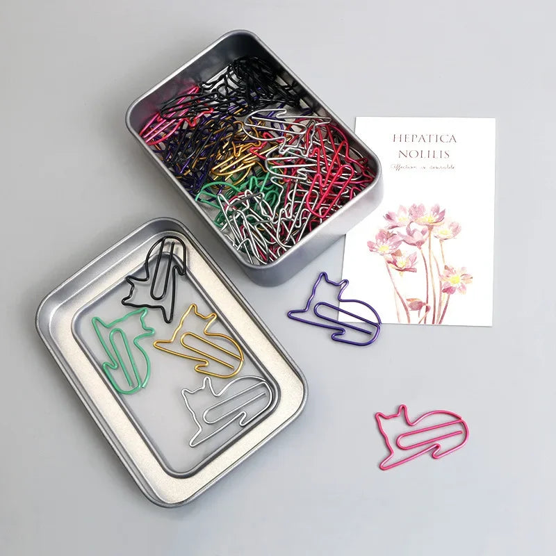Kitty Cat/Sausage Dog Paperclip Set