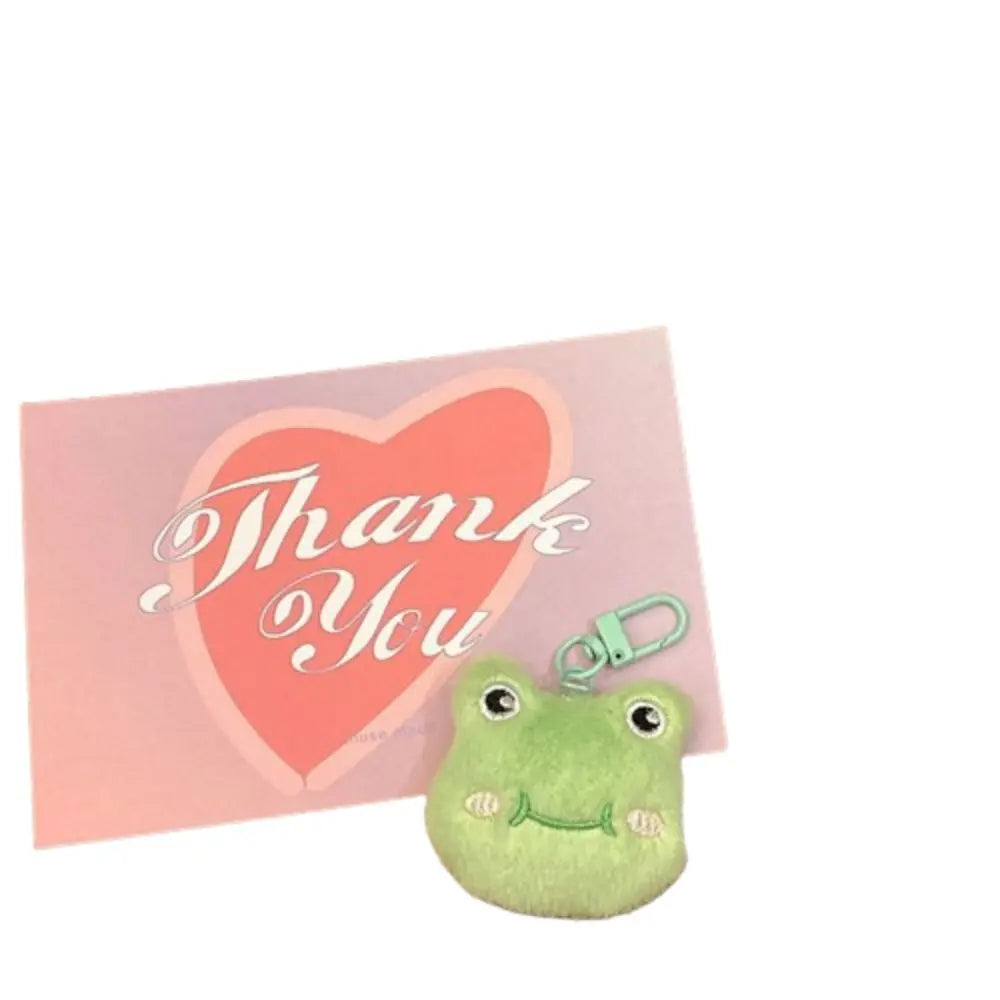 Cartoon Plush Doll Pendant Cute Bunny Brooch Doll Bear Frog Bag Pendant Diy Keychain - Ice Cream Cake
