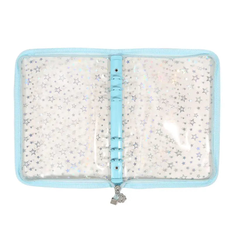 Star Glitter Photo Card Ring Binder