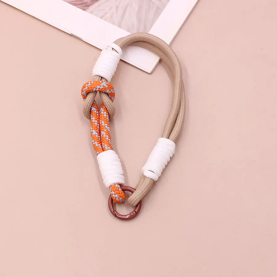 Detachable braided wrist strap—suitable for mobile phones, figurines, keychains, bags, and water bottle accessories. - Ice Cream Cake