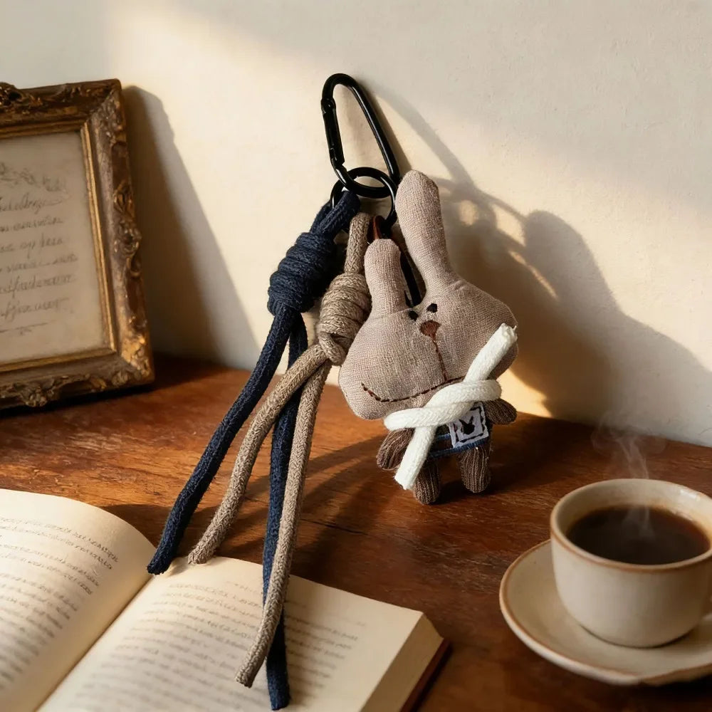 Cottagecore Cartoon Charm Keychain Strap
