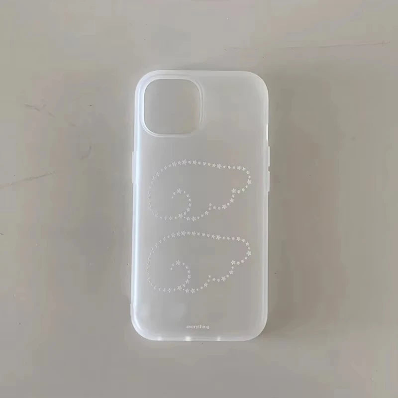 y2K Starry Angel Wings iPhone Case