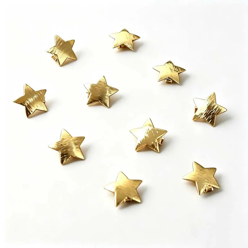 Mini Star Hairclip Set (Set of 10pcs)