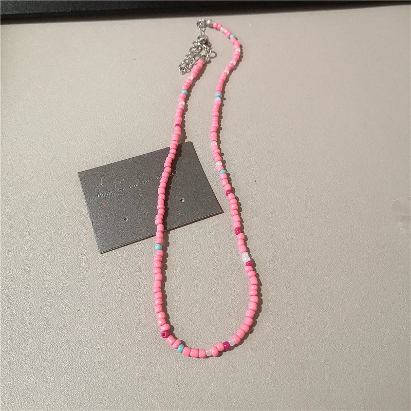 Beaded Charm Necklace