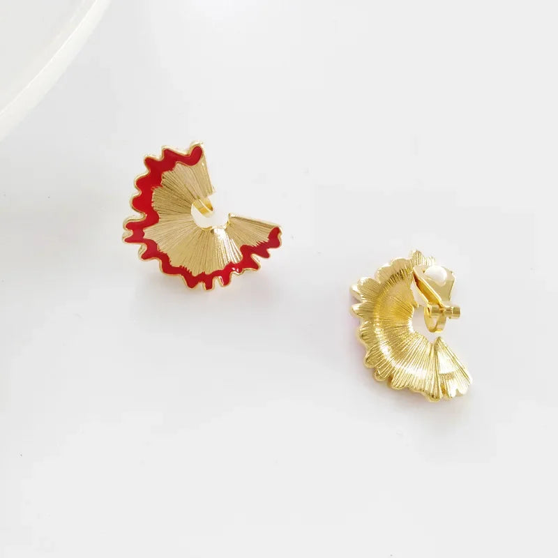 Pencil Shavings Earrings - Ice Cream Cake