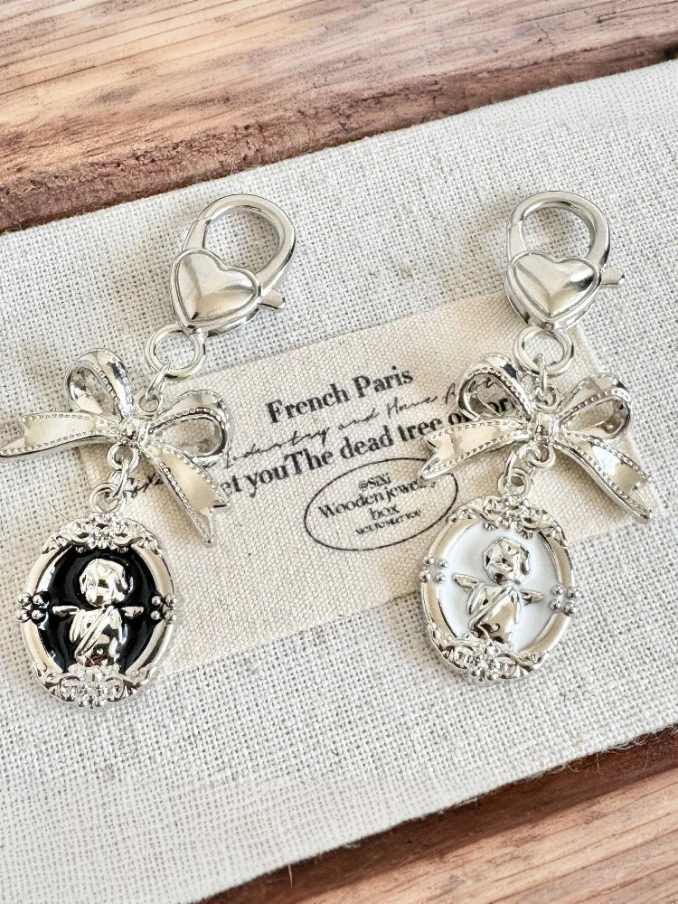 Cherub Cameo Clip-On Charm