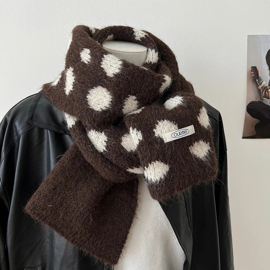 Polka Dot Scarf