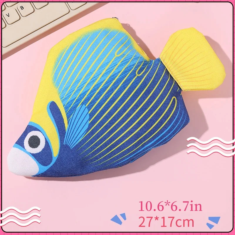 Puffer Fish Zipper Pouch
