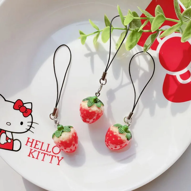 Red Fruit Charm Strap (2 Designs)