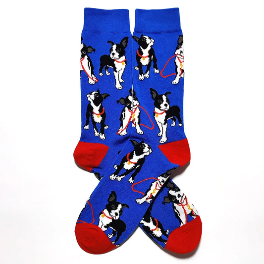 French Bulldog Crew Socks