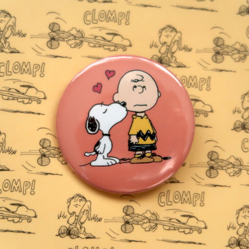 Snoopy/ Peanuts Comics Vintage Style Button Pin Badges