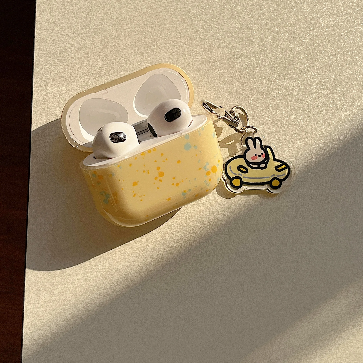 Road Trip Bear and Bunny AirPods Charger Case Cover (2 Designs)
