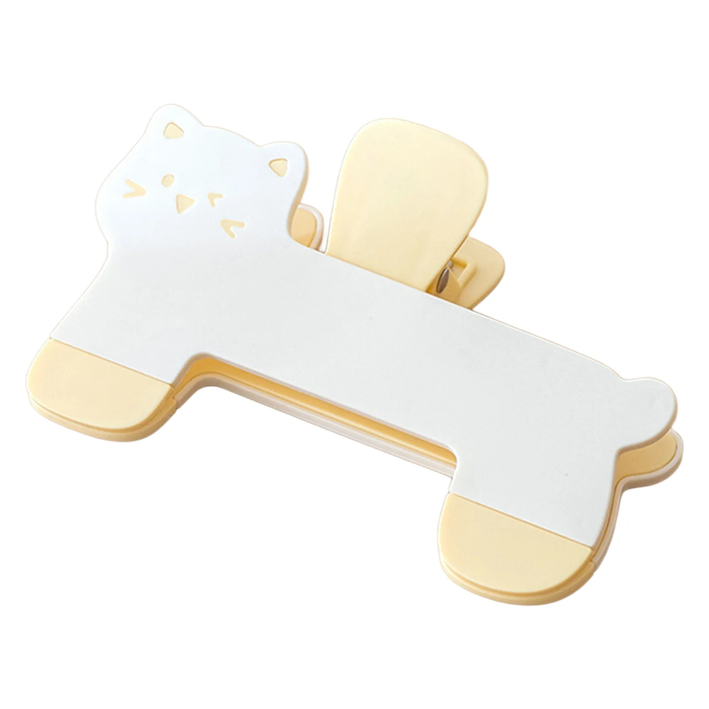 Cat shaped Jumbo Binder Clip (5 Colours) - Ice Cream Cake