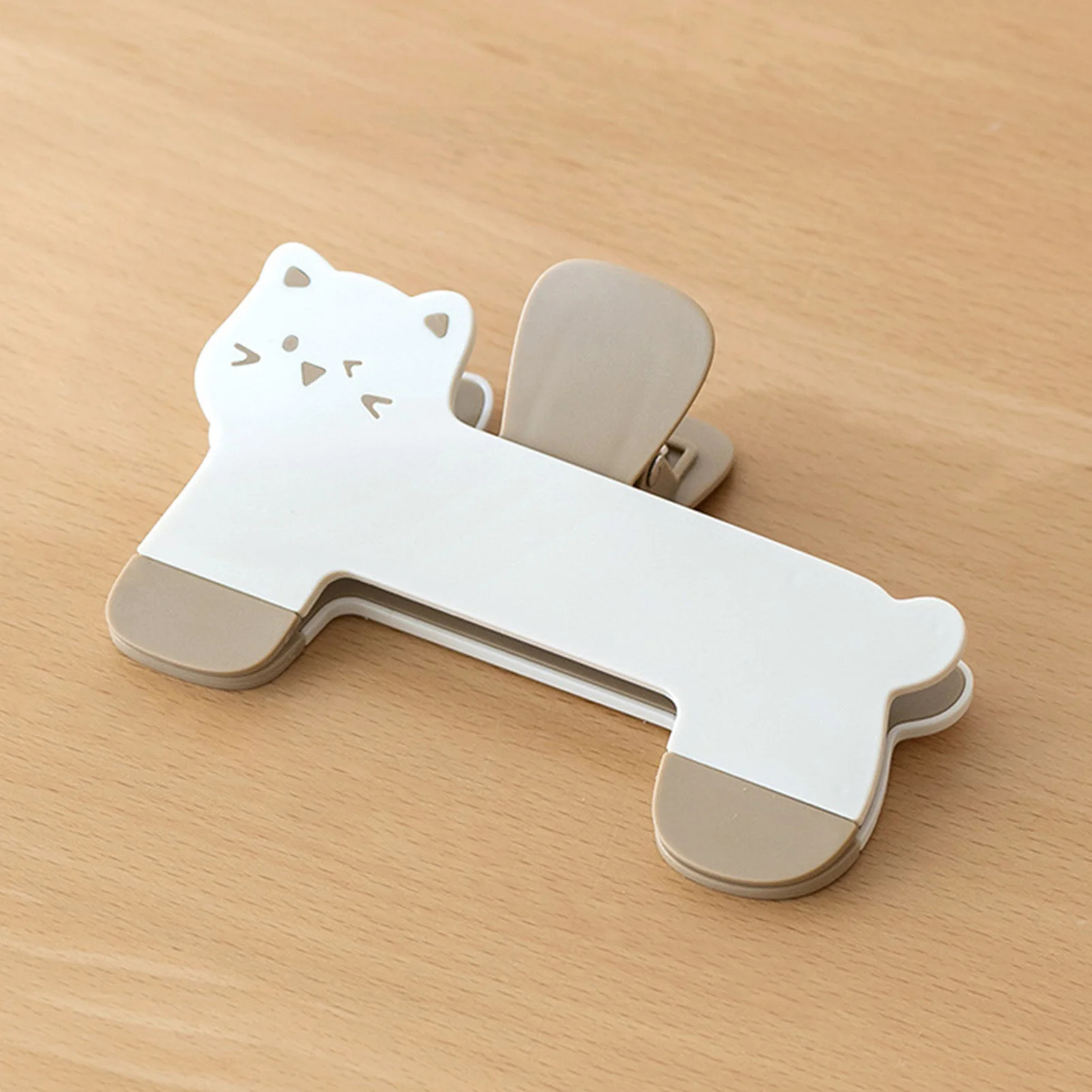 Cat shaped Jumbo Binder Clip (5 Colours) - Ice Cream Cake