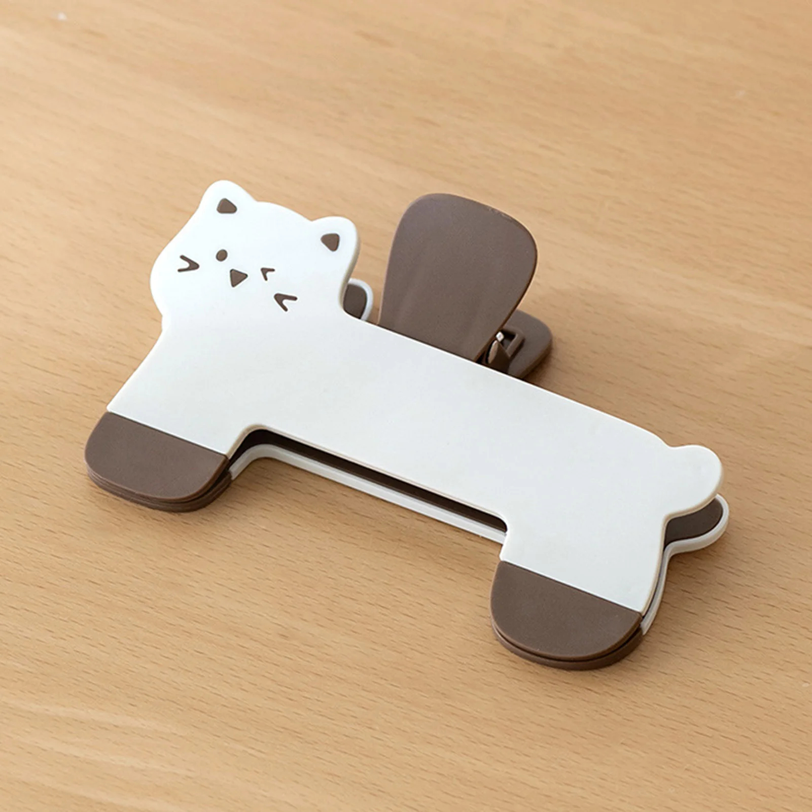 Cat shaped Jumbo Binder Clip (5 Colours) - Ice Cream Cake