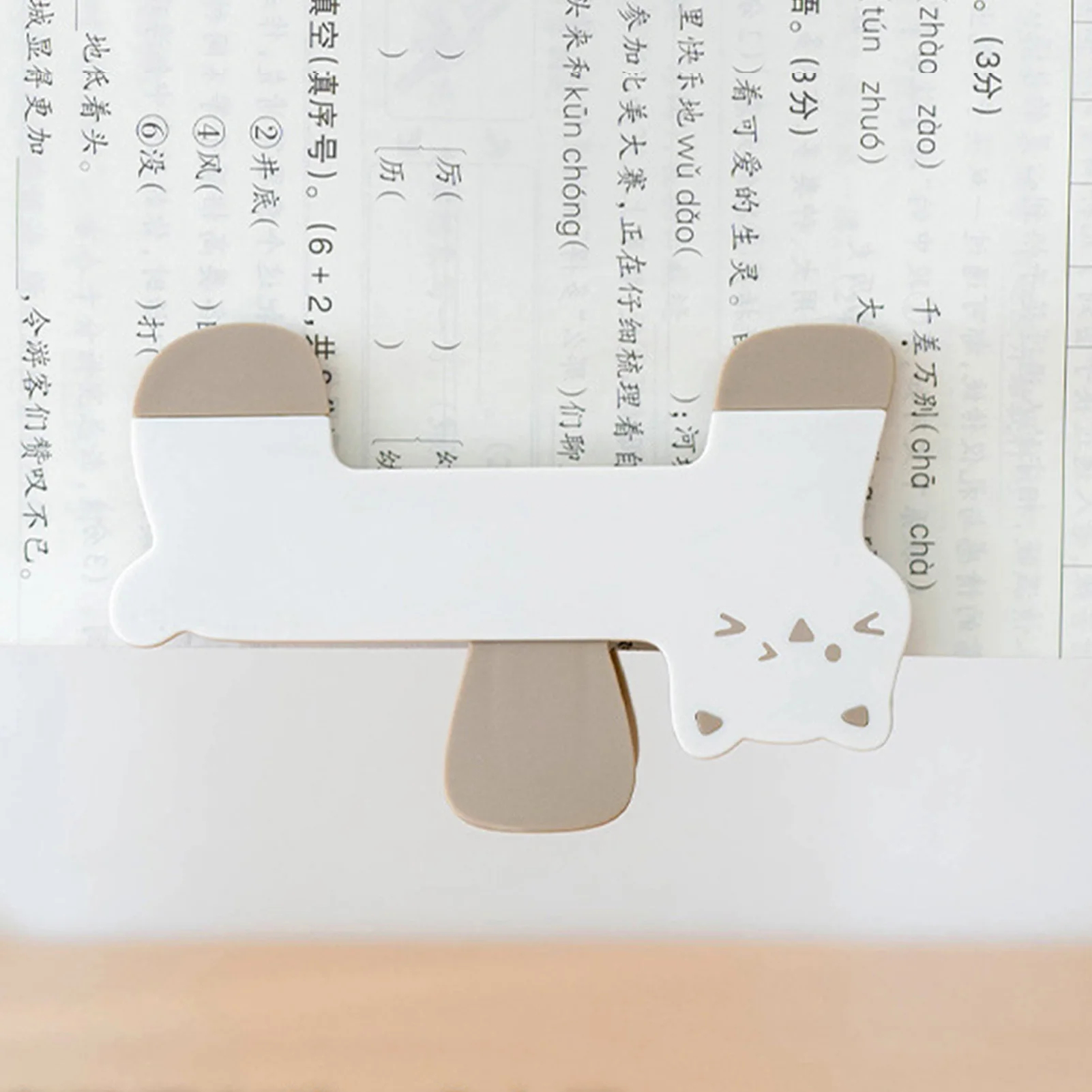Cat shaped Jumbo Binder Clip (5 Colours) - Ice Cream Cake