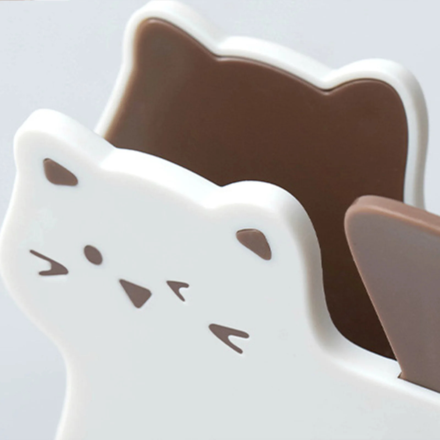 Cat shaped Jumbo Binder Clip (5 Colours) - Ice Cream Cake