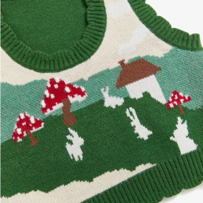 Bunny Cottage Knit Vest