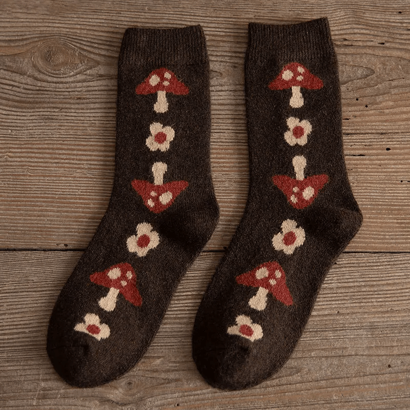 Autumn Forest Ankle Socks (6 Designs)