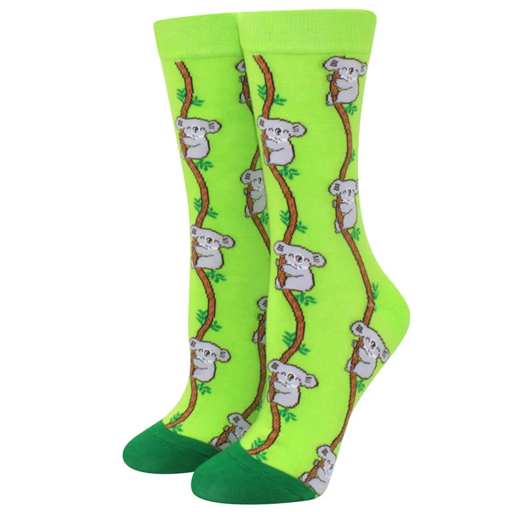 Happy Koala Crew Socks