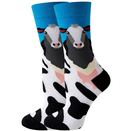 Cow Crew Socks