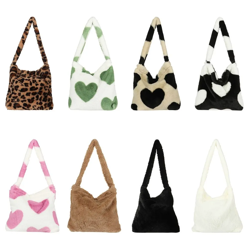 Fluffy y2k Shoulder Bag (8 Designs)