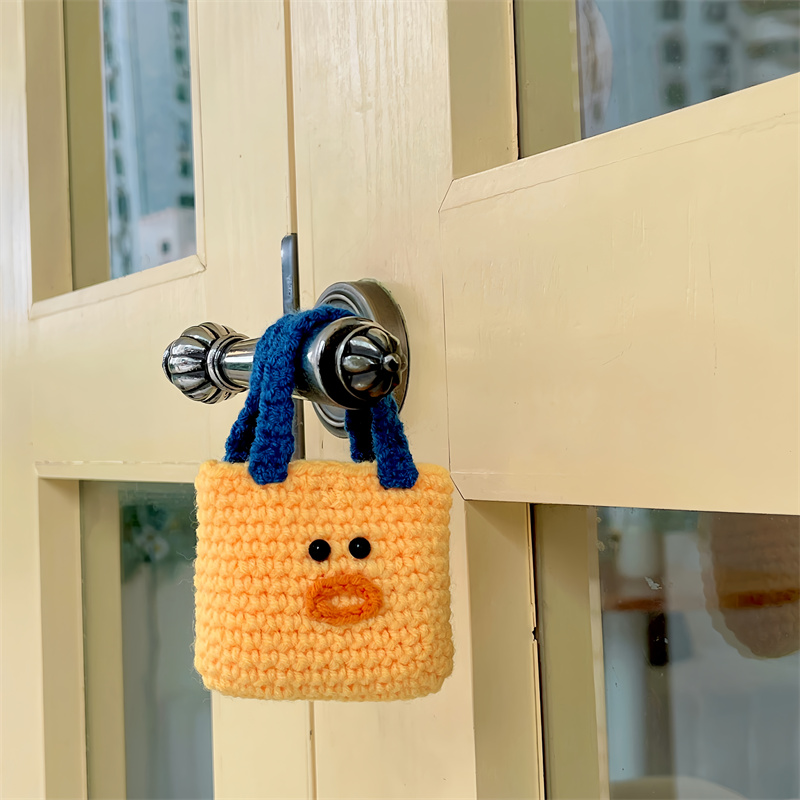 Crochet Duck Tote AirPods Case Cover