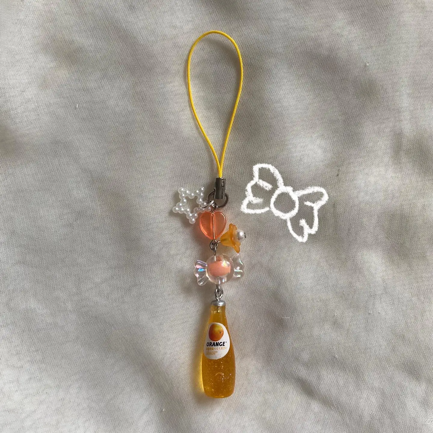 Fruity Drink Charm Strap (6 Colours)