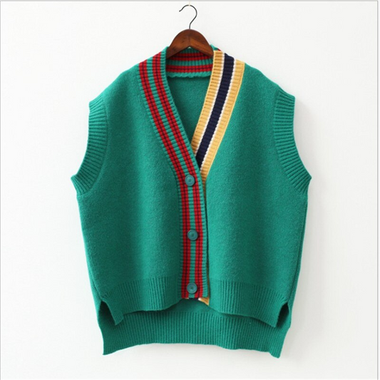 Will Patchwork Sweater Vest (3 Colours)
