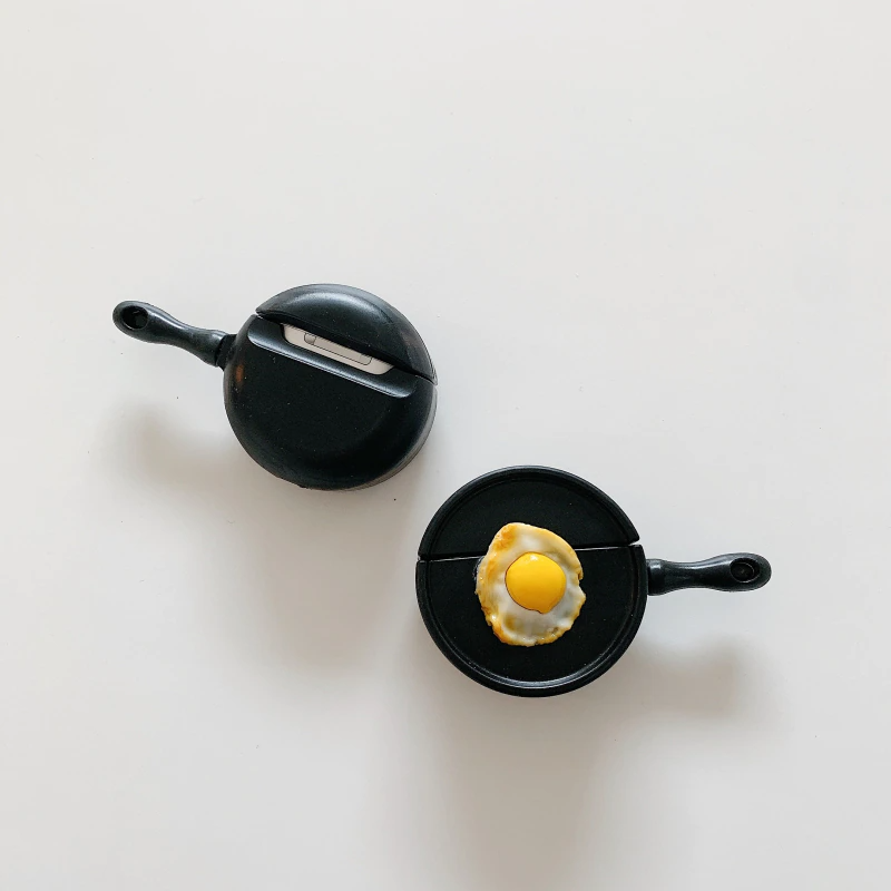 Fried Egg Pan Airpod Case Cover