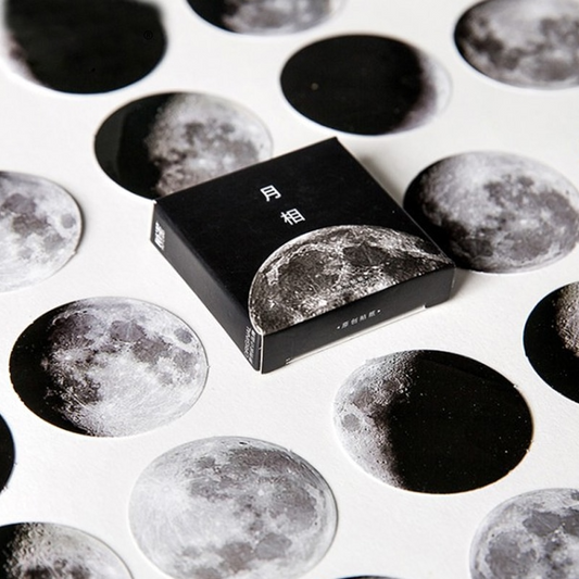 Moon Sticker Set (45 Stickers)