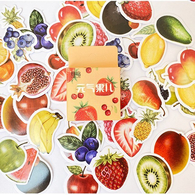 Fruit Sticker Pack (46pcs)