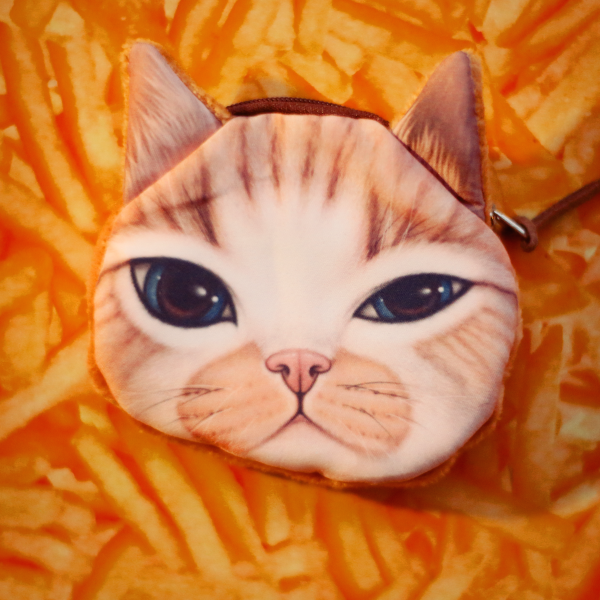 Cat discount face purse