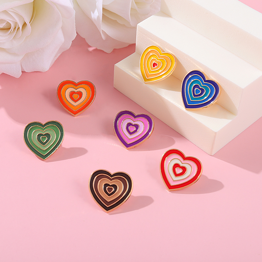 y2K Heart Pins (7 Colours)