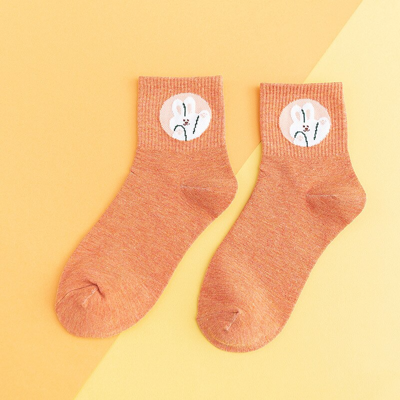 Waving Animals Ankle Socks (8 Designs)