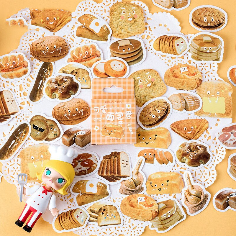 Emotional Bread Sticker Pack (45pcs)