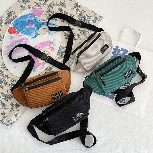 Corduroy Bum Bag (4 Colours)