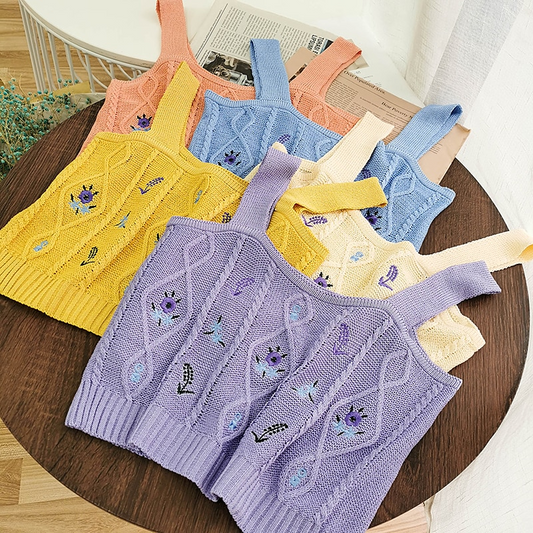 Knit Hannah Tank Top (8 Colours)