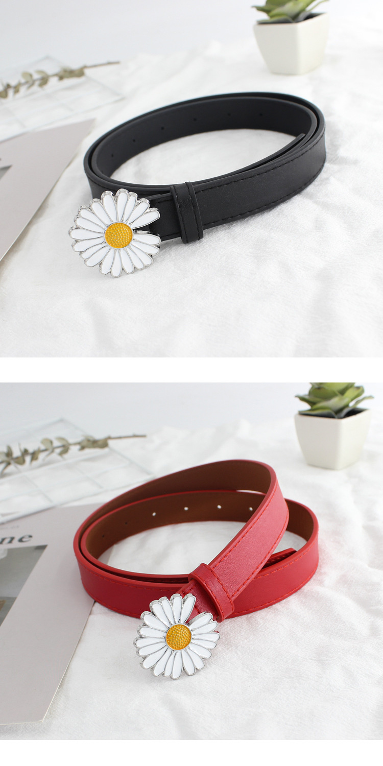 Daisy Buckle Belt (5 Colours)