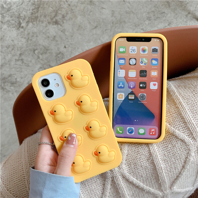 Duckling Fidget Texture iPhone Case