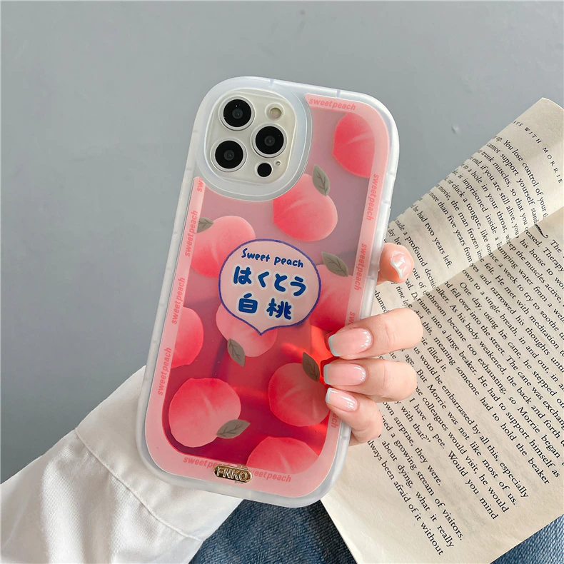 Japanese Sweet Peach iPhone Case