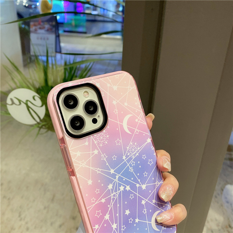 Pastel Starry Sky iPhone Case