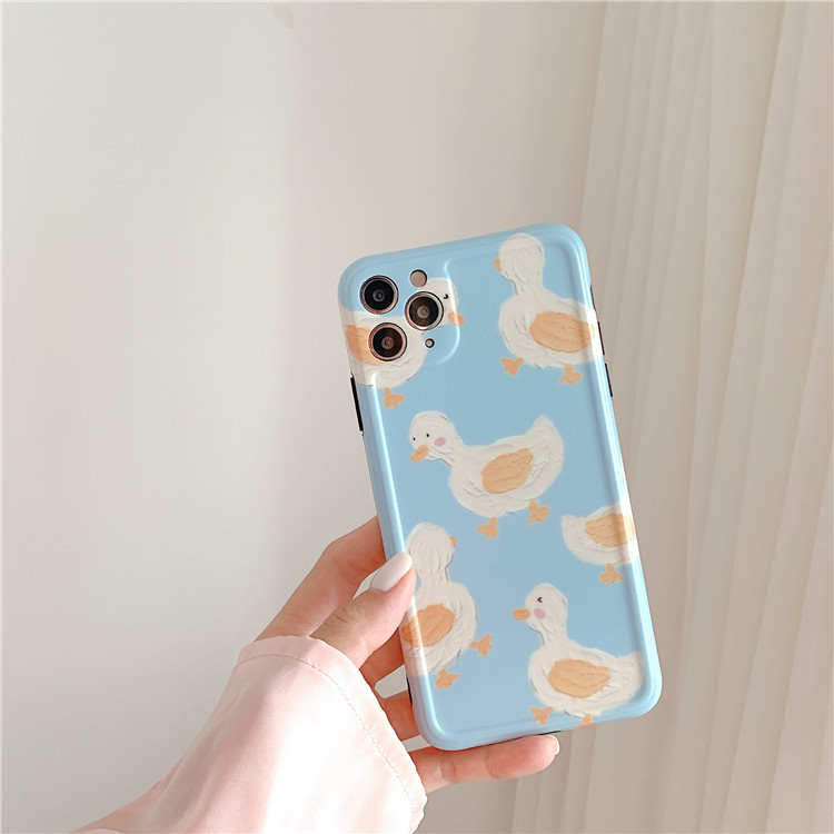 Duck Painting iPhone Case