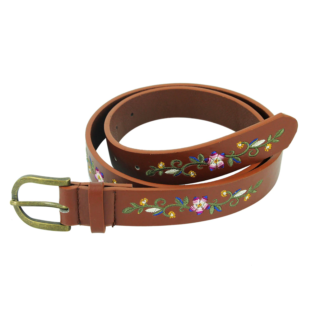 Dinah Floral Embroidery Belt (2 Designs)