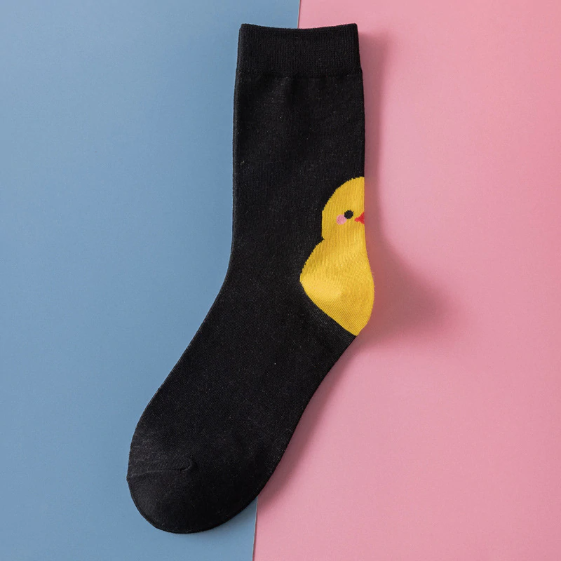 Rubber Duckie Ankle Socks (4 Colours)