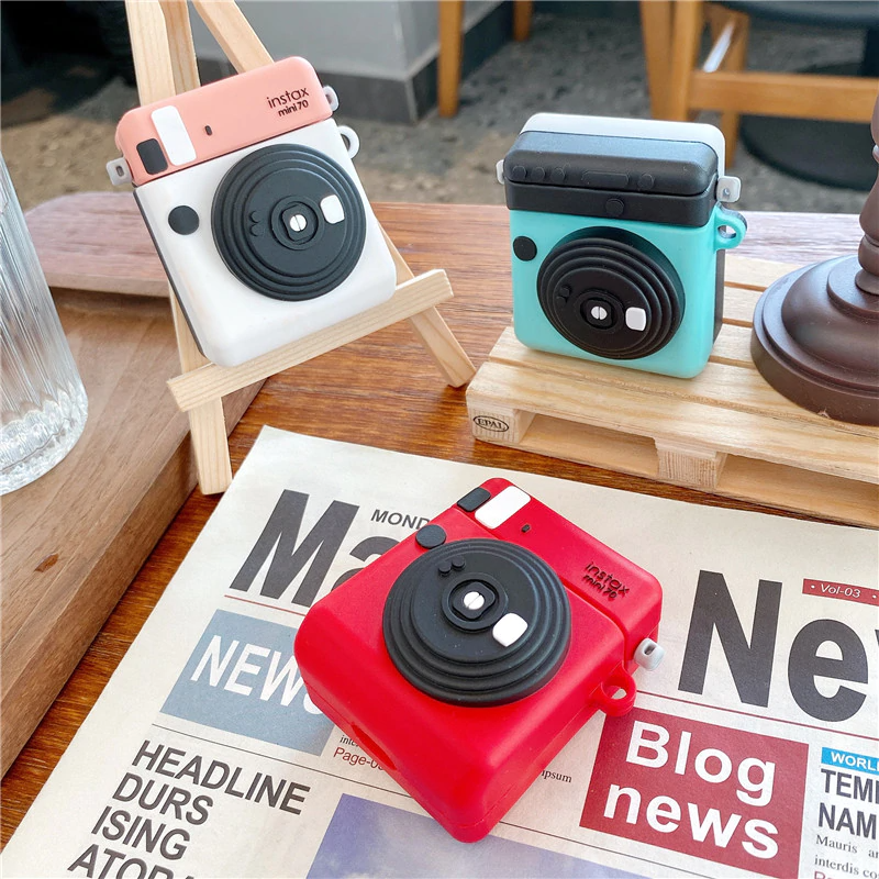 Instant Camera Airpod Case Cover (3 Colours)