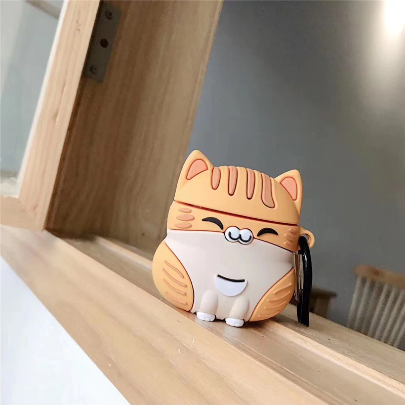 Happy Cat Airpod Case Cover (2 Colours)