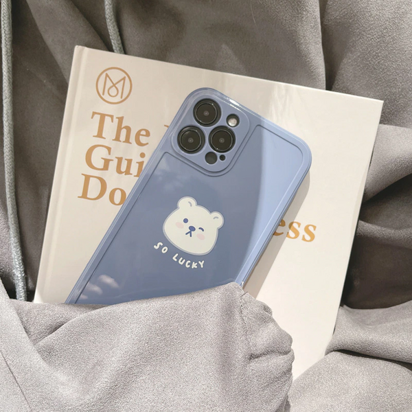 Lucky Polar Bear iPhone Case