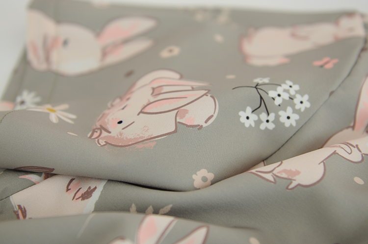 Bunny Print Blouse (2 Colours)